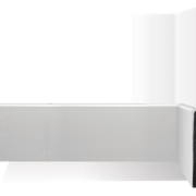 Rodapés Poliestireno - Perfil Classy (10cm) - Sem Friso