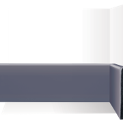 Rodapés Poliestireno - Perfil Upper (10cm)