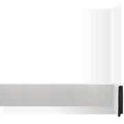 Rodapés Poliestireno - Perfil Classy (3cm)